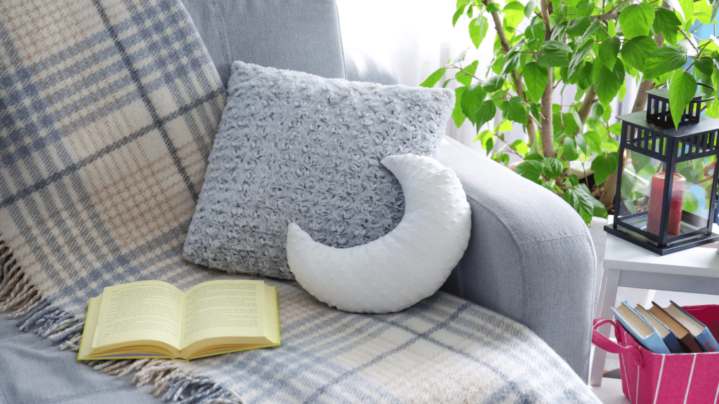Pillow for book lover