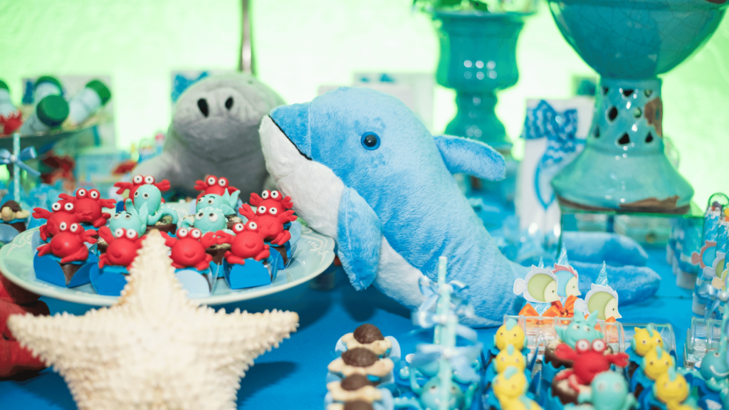 Sea life birthday party theme for boys