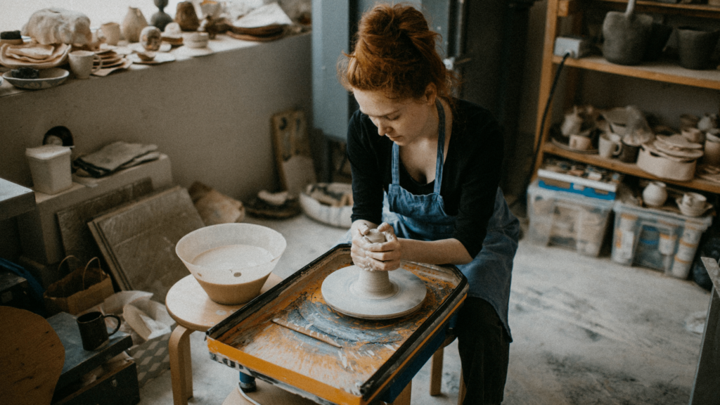 Pottery as an experience gift