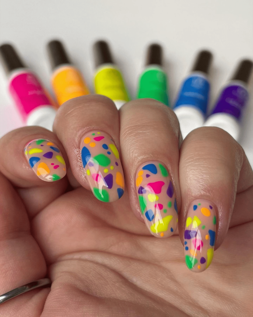  Art splash pride nail designs