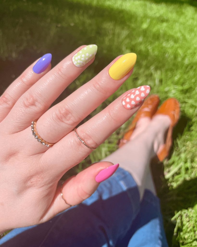 pride month nails