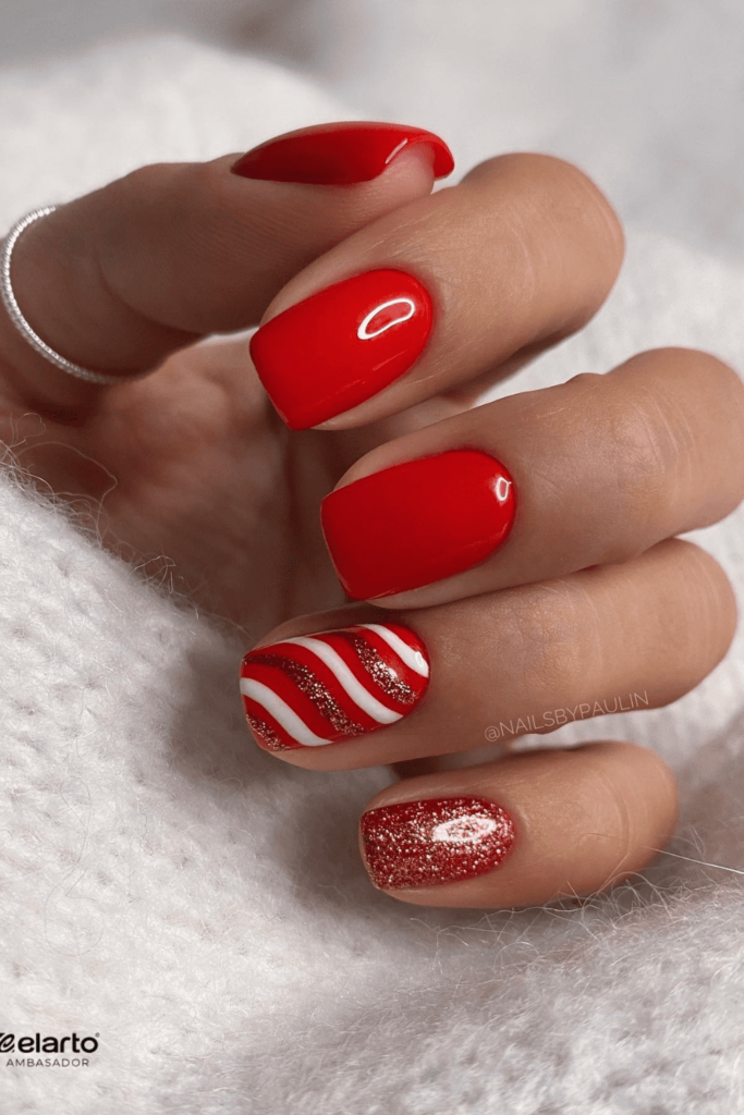 Red Christmas Nails: 10 Mesmerizing Designs
