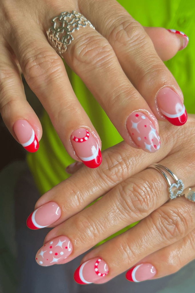 Candy Cane Nail Inspiration