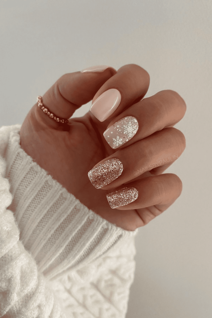 Gold Nail Art Ideas for the Holidays