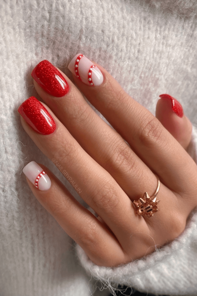 Gorgeous Red Christmas Nails