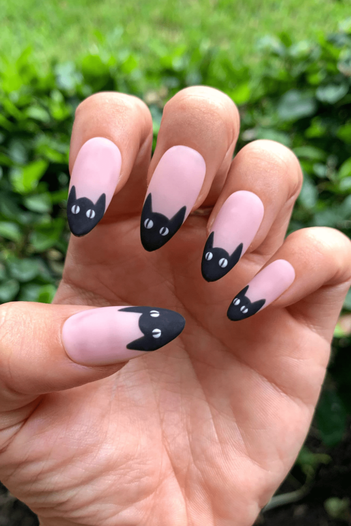 easy halloween nails