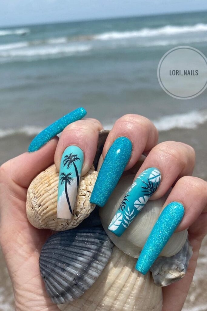 Best nail for beach vacation